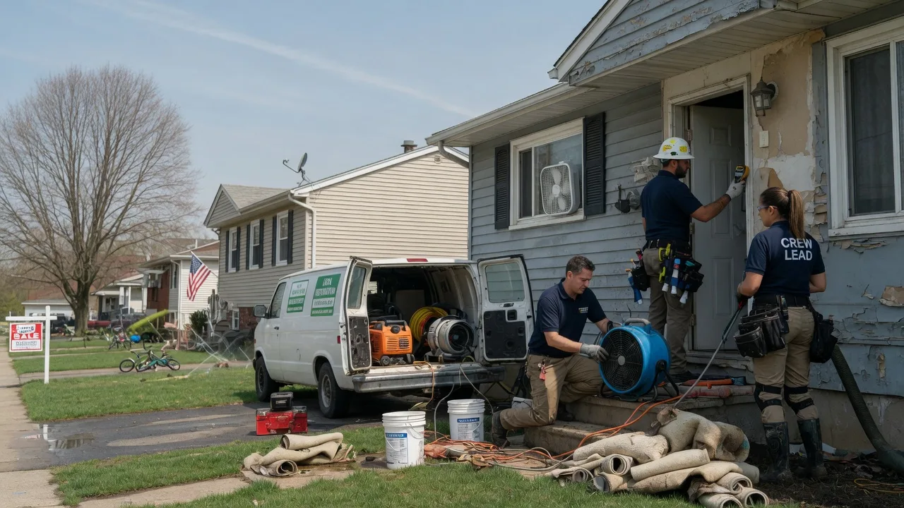 Flood Cleanup in Hueysville, KY near me